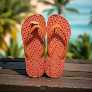 Flip flops with large rhinestone By Capelli New York Pool Beach
